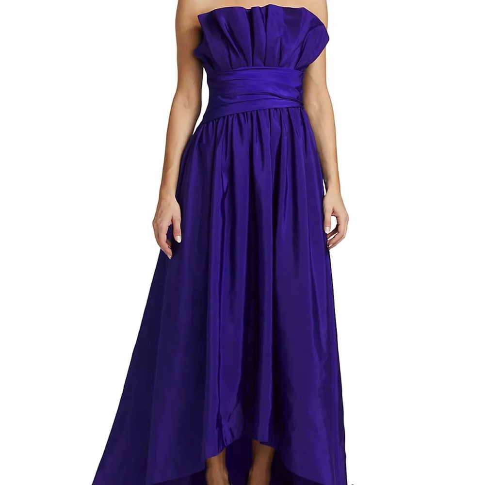 NWT ML Monique Lhuillier Purple Gown sz 16
